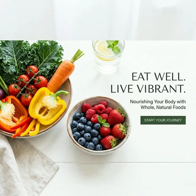 Healthy nutrition and fresh food