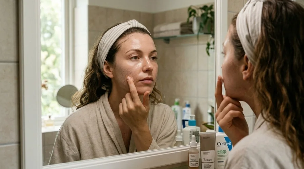 Supporting illustration 5 for Natural Skincare Routine for Oily, Dry, and Combination Skin (Complete Daily Guide)