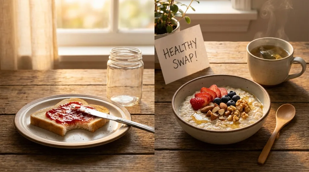 Supporting illustration 4 for Simple Swaps for Healthier Eating Every Day for Better Nutrition and Weight Control