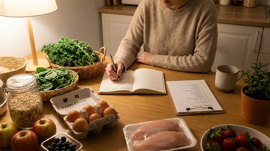 Supporting illustration 2 for How to Plan Balanced Meals for the Whole Week for Easy Weight Loss and Healthy Living