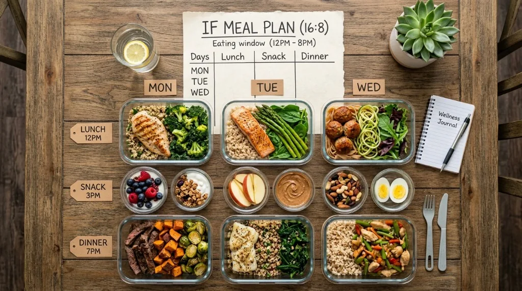 Supporting illustration 5 for Intermittent Fasting Meal Planning: Benefits, Limits, and Safety