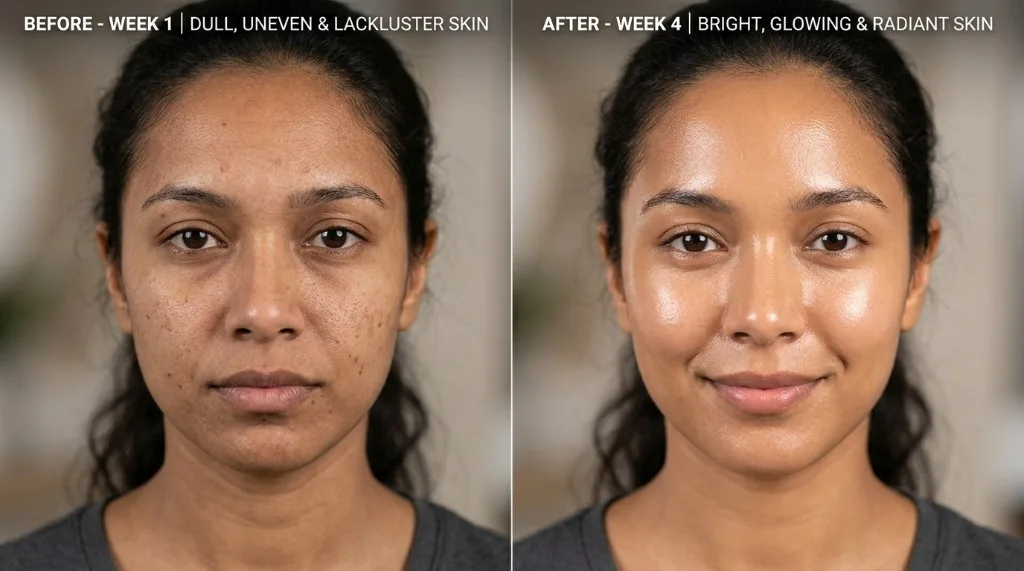 Supporting illustration 2 for Weekly Skincare Routine for Long-Lasting Glow (Step-by-Step Natural Plan)