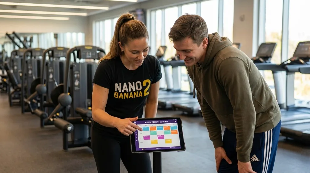 Supporting illustration 2 for Building a Sustainable Weekly Workout Plan