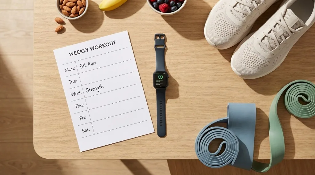 Supporting illustration 5 for Building a Sustainable Weekly Workout Plan