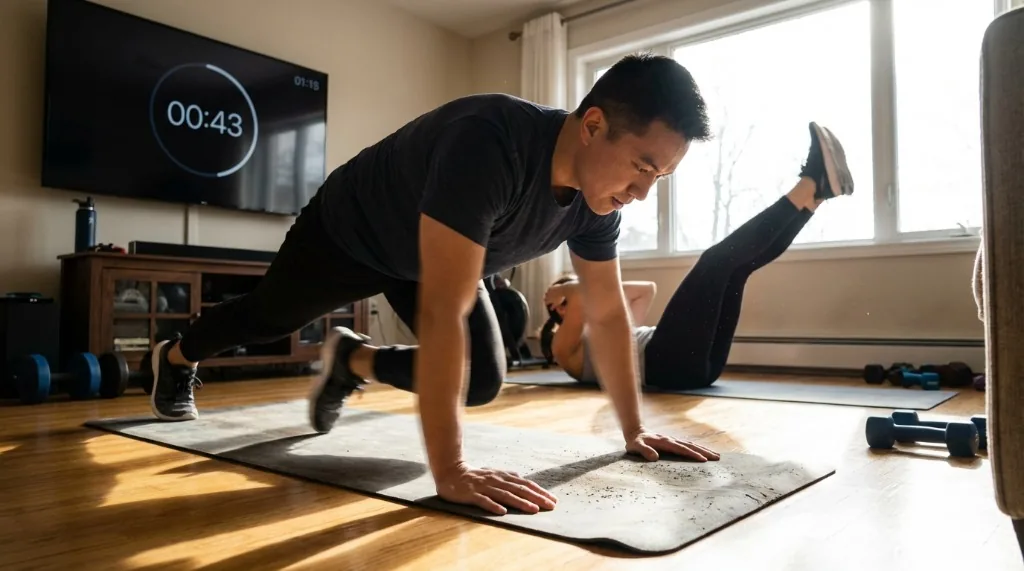 Supporting illustration 4 for Short Core Workouts for Home or Travel