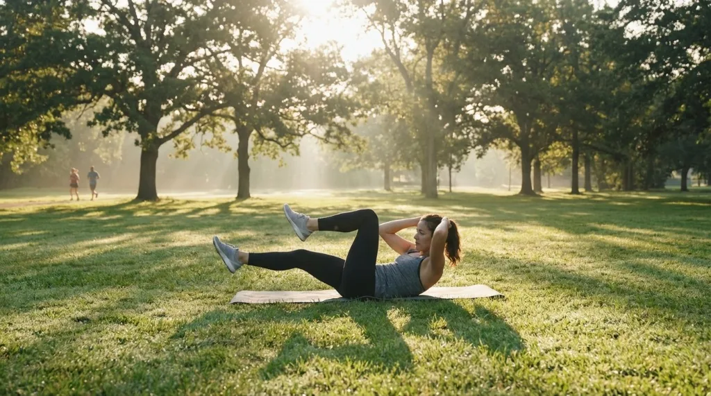 Supporting illustration 3 for Short Core Workouts for Home or Travel