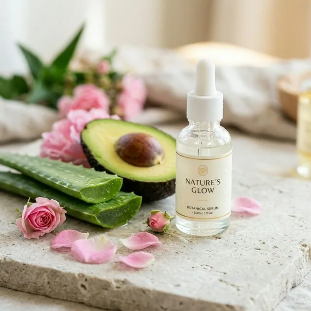Healthy and glowing skin care