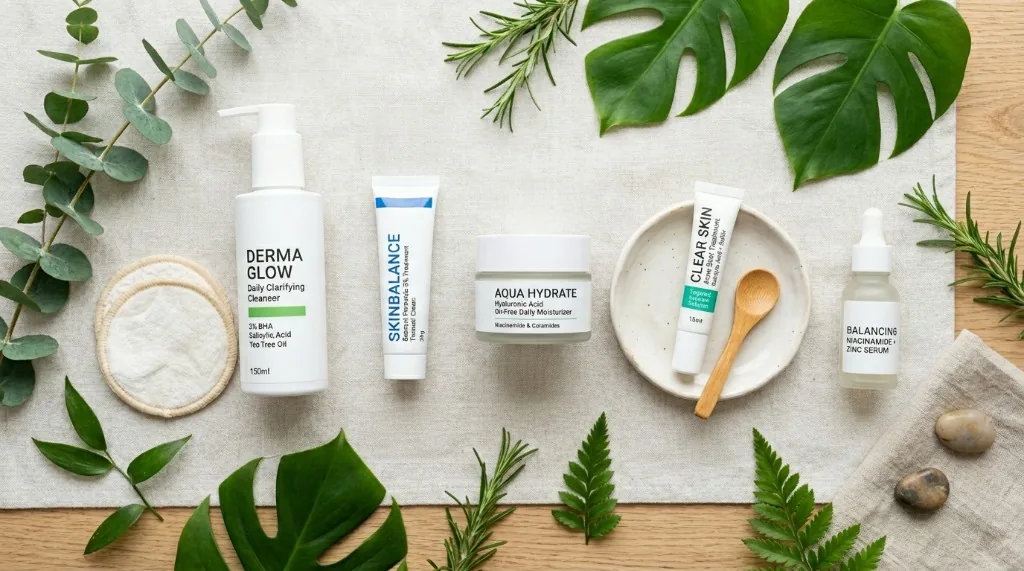 Supporting illustration 2 for Skincare Tips for Acne-Prone Skin: How to Prevent Breakouts and Maintain Clear Skin