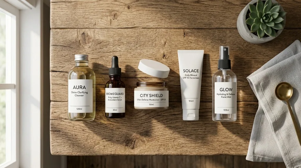 Supporting illustration 2 for Protecting Skin From Air Pollution and Irritation