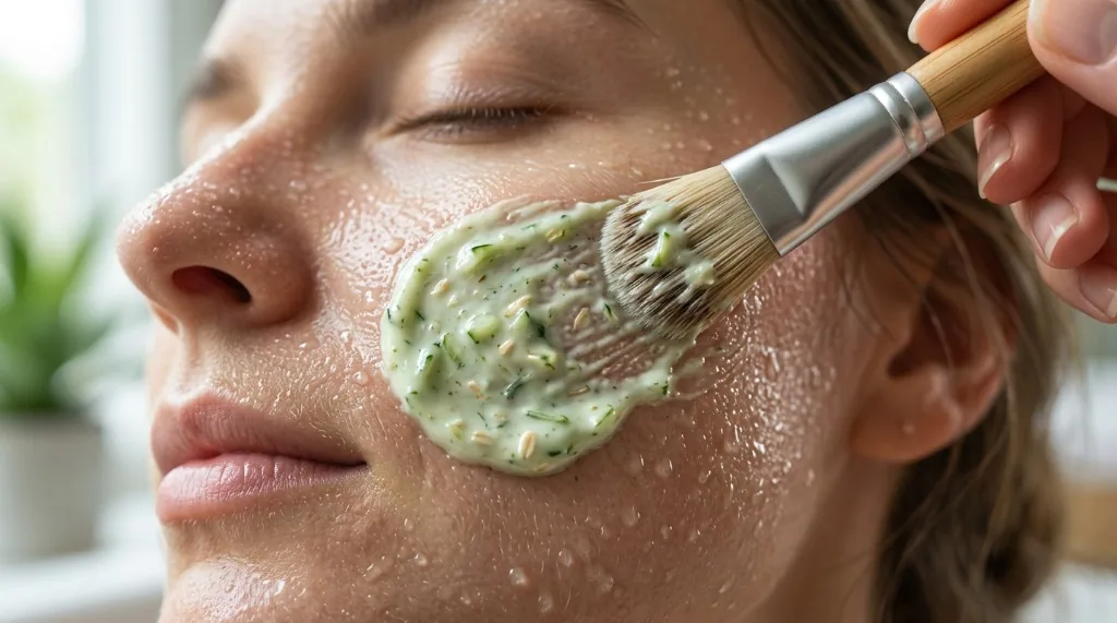 Supporting illustration 4 for Cucumber Face Pack for Skin: Evidence, Limits, and Safety