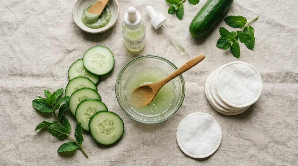 Supporting illustration 3 for Cucumber for Skin: Evidence, Limits, and Safety