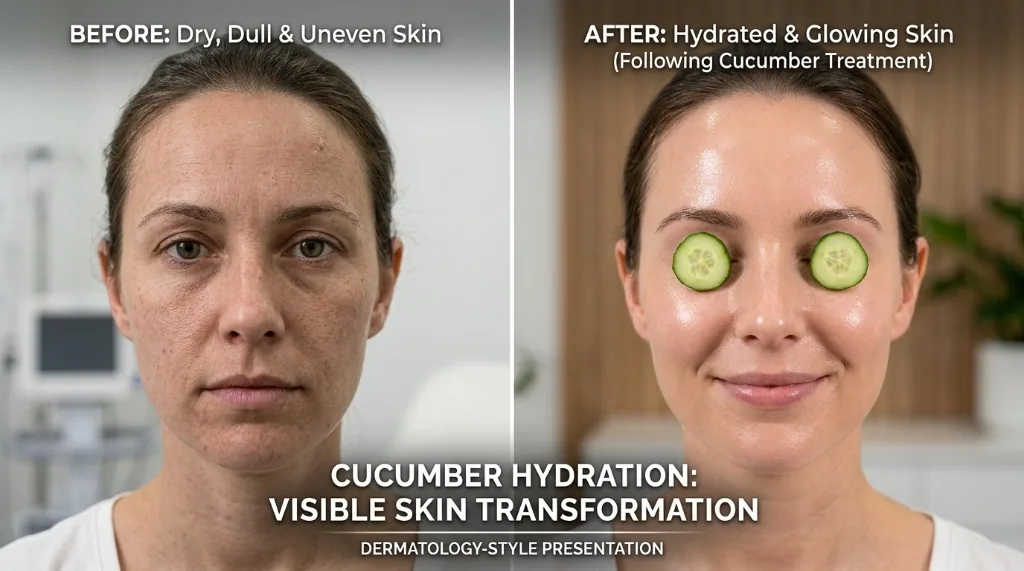 Cucumber for Skin: Evidence, Limits, and Safety