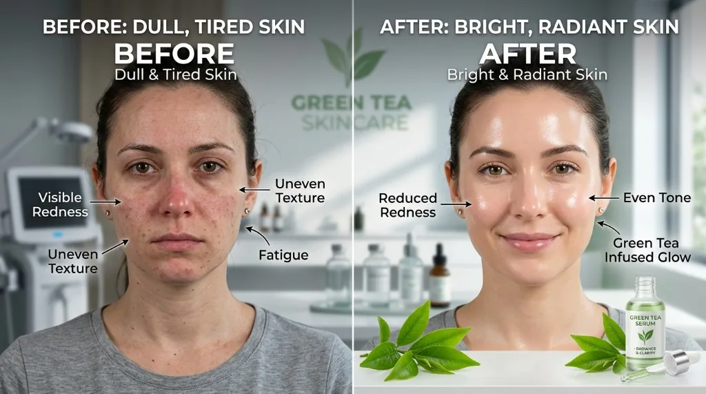 Supporting illustration 4 for Green Tea for Skin: Evidence, Limits, and Safety