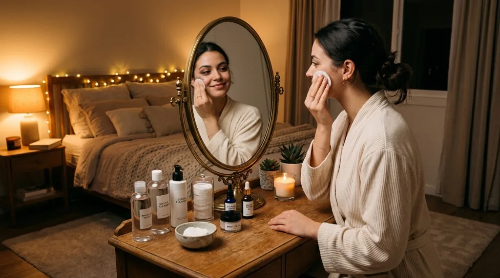 A Simple Evening Skin-Care Routine