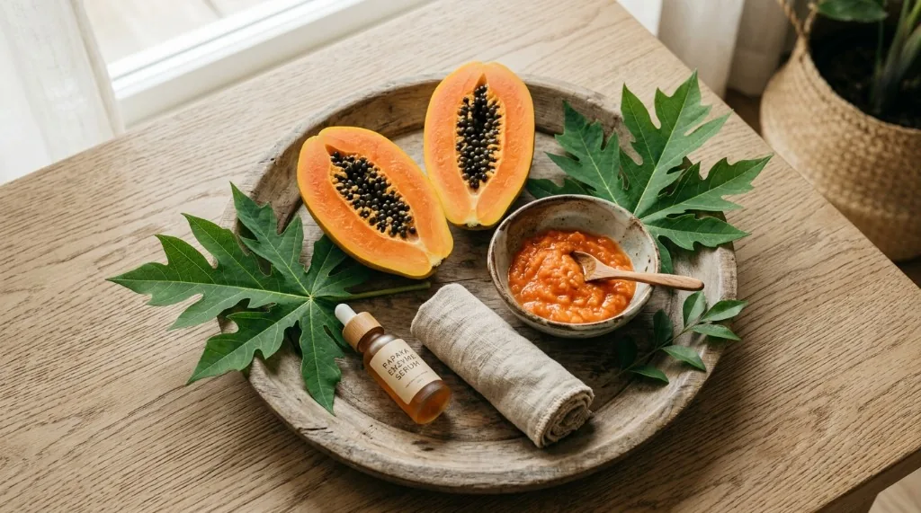 Supporting illustration 3 for Papaya for Skin: Evidence, Limits, and Safety