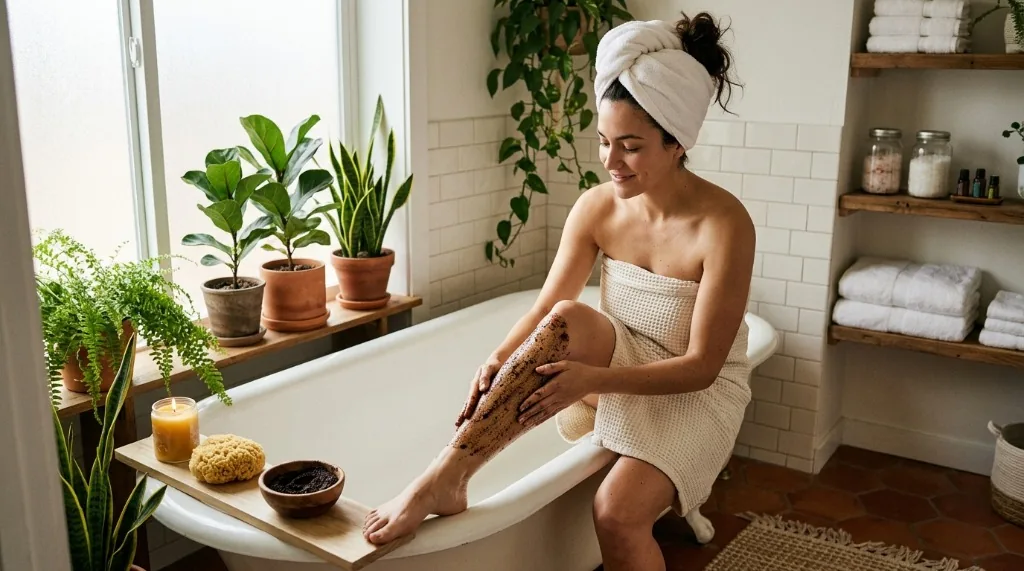 Coffee Scrubs and Cellulite: Temporary Effects and Evidence Limits