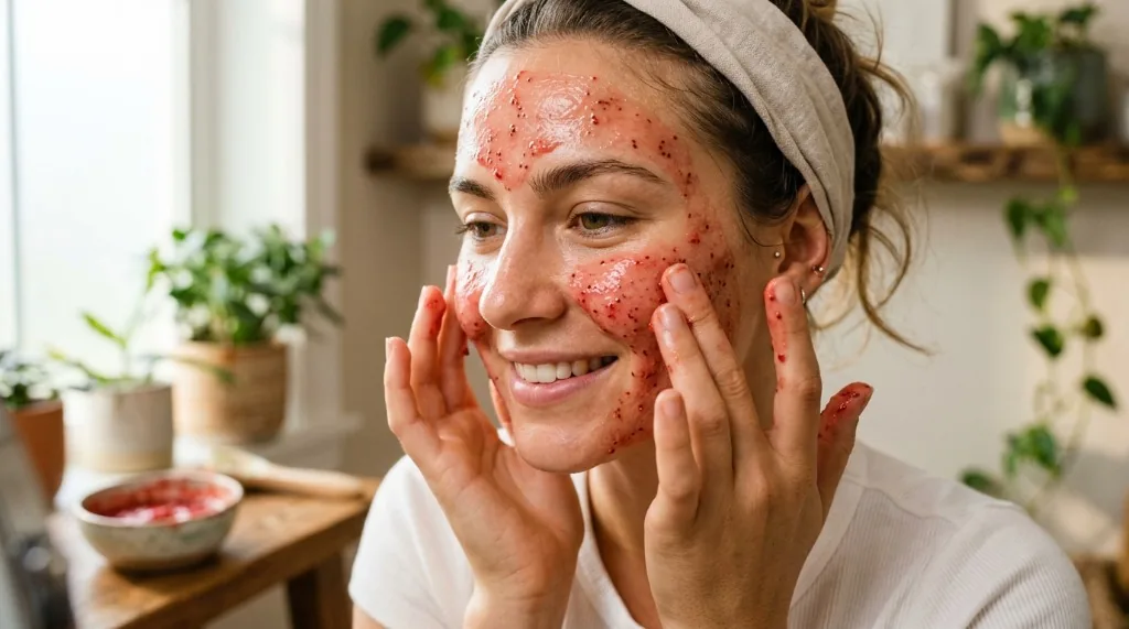 Strawberry for Skin: Evidence, Limits, and Safety