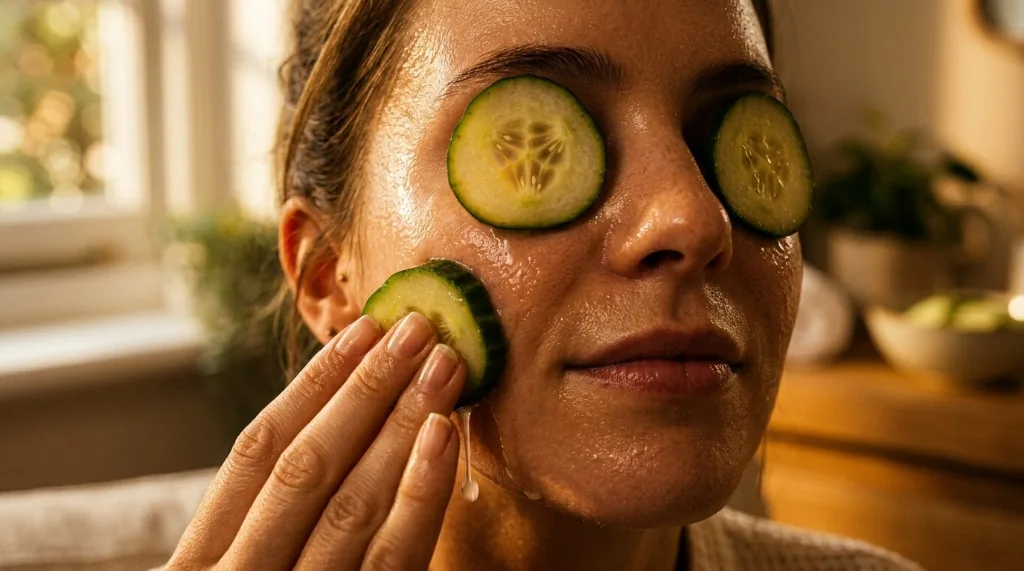Cucumber for Skin: Evidence, Limits, and Safety