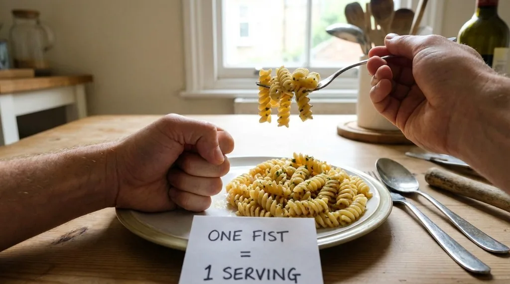 Supporting illustration 3 for Portion Awareness Without Restrictive Eating